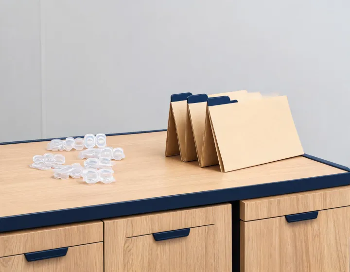 Air optix multifocal lenses brief beside factory quote folders